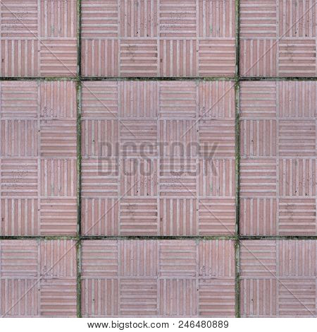 Seamless Photo Texture Of Pavement Tile From Natural Stone