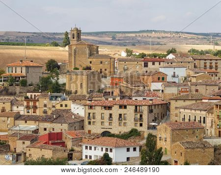 The Octagonal Church Of The Holy Sepulchre (iglesia Del Santo Sepulcro) Dominates The Skyline - Torr