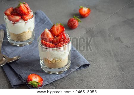 Strawberry Trifle Mini Dessert