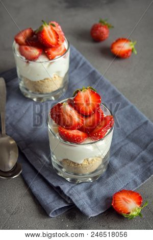 Strawberry Trifle Mini Dessert