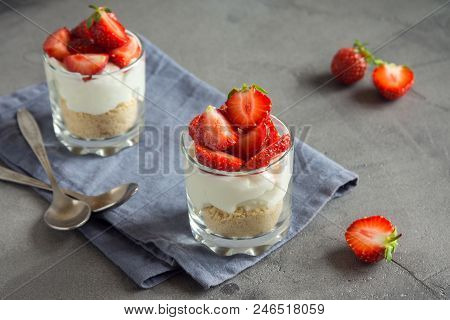 Strawberry Trifle Mini Dessert