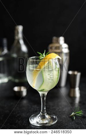 Gin Fizz Cocktail