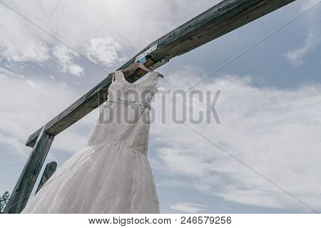 Beautiful White Wedding Dress For A Special Occasion