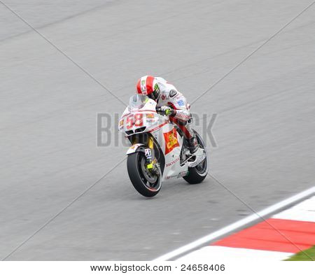 Marco Simoncelli zespołu San Carlo Honda Gresini