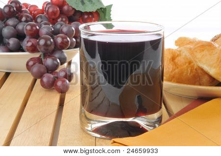 Frisk druesaft