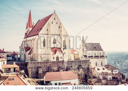 St. Nicholas' Deanery Church, Znojmo, Red Filter