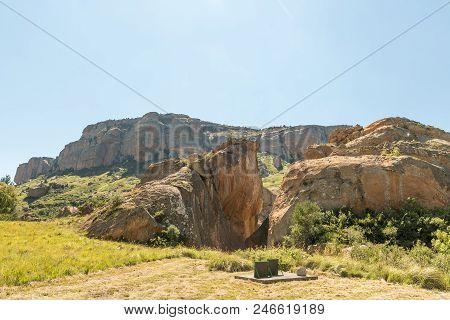 Retiefklip, An Historic Site In The Free State Province Near The Oliviershoek Pass