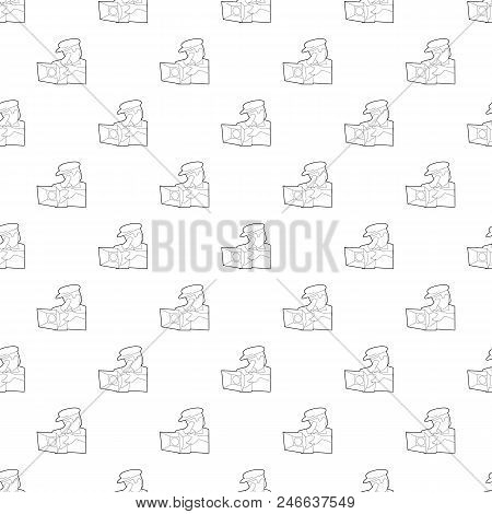 Film Director Pattern Vector Seamless Repeating For Any Web Design