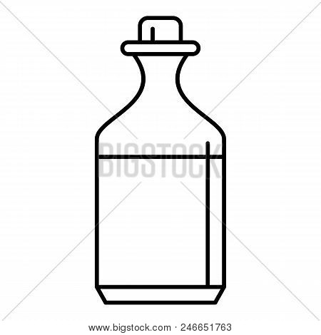 Aloe Sirop Icon. Outline Illustration Of Aloe Sirop Vector Icon For Web Design Isolated On White Bac