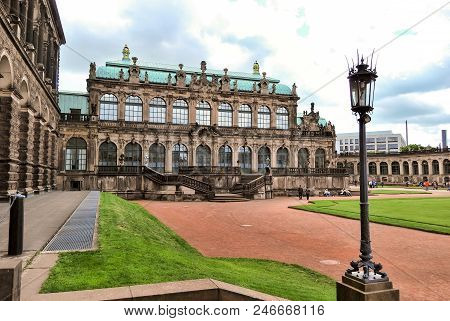 Zwinger - Dresden Complex Of Four Buildings. In The Middle Ages It Was Called The Zwinger Part Of Th