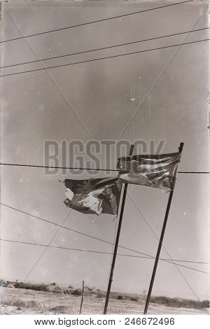 Waving In The Sky The Colorful Flag