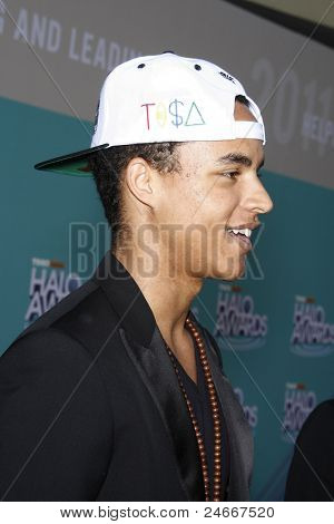 LOS ANGELES - OCT 26: Connor Cruise arrives at Nickelodeon's 2011 TeenNick HALO Awards held at the Hollywood Palladium on October 26, 2011 in Los Angeles, California.