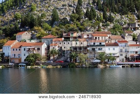 View Of The Ploce City, Croatia, Dolmatia