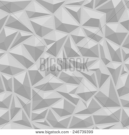 Infinite Geometry Of A Sample Gray, Texture