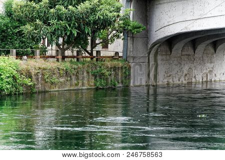 Old Drainage Channel For Watering Of Fields In Italy.