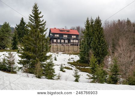 Turcianske Klacany, April 5: Mountain Cottage Chata Pod Klacianskou Magurou In Mala Fatra National P