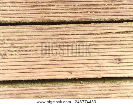 Old Wooden Background Paintedyellow  Green Paint With Cracks