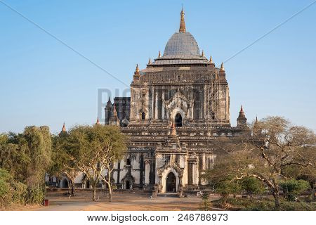 Dhammayangyi Temple Is A Buddhist Temple Located In Bagan, Myanmar.