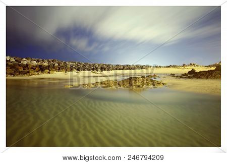 Playa Del Jablillo, Lanzarote (night Long Exposure 135