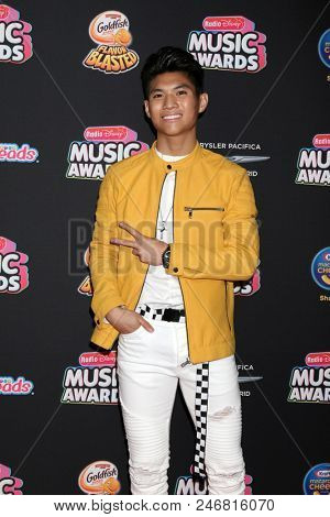 LOS ANGELES - JUN 22:  Gabe De Guzman at the 2018 Radio Disney Music Awards at the Loews Hotel on June 22, 2018 in Los Angeles, CA