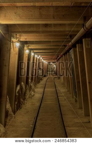 Hazel-Atlas Mine in Black Diamond Regional Preserve, Solano County, California, USA.