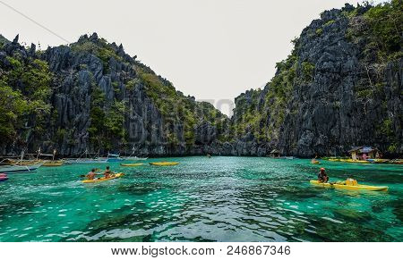 Seascape Of Palawan Island, Philippines