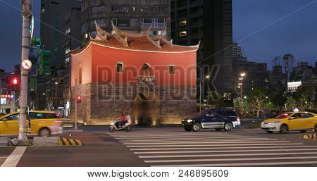 Taipei city, Taiwan, 28 May 2018:- Taipei North Gate