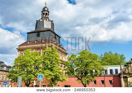 The Red Tower In Trier - Rhineland-palatinate, Germany
