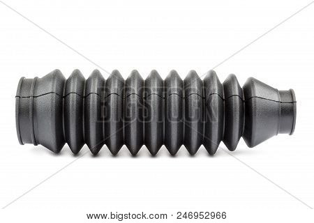Anther Of Car Steering Column Tie Isolated On White Background.