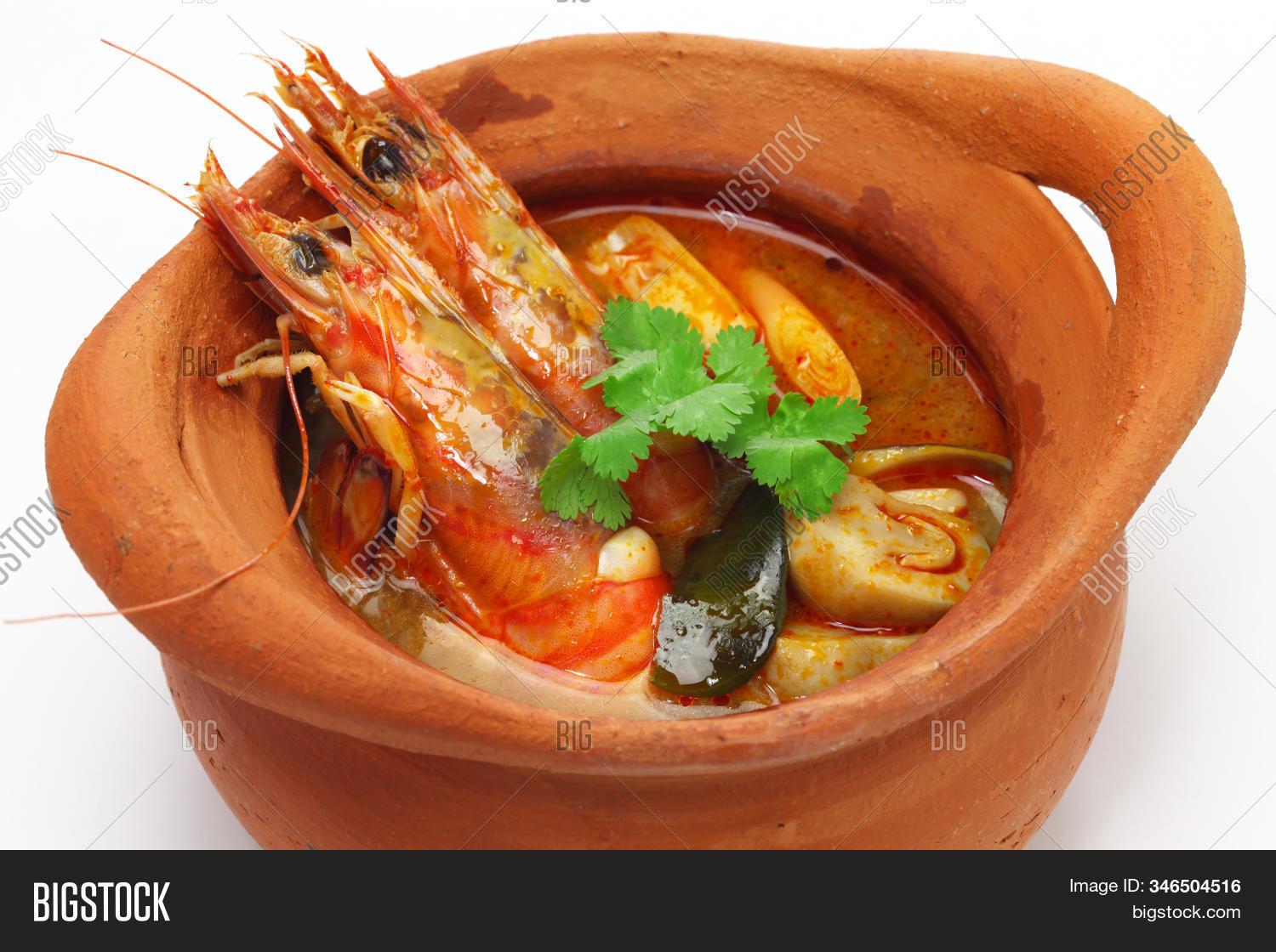 Tom Yum Kung Nam Khon Image & Photo (Free Trial) Bigstock