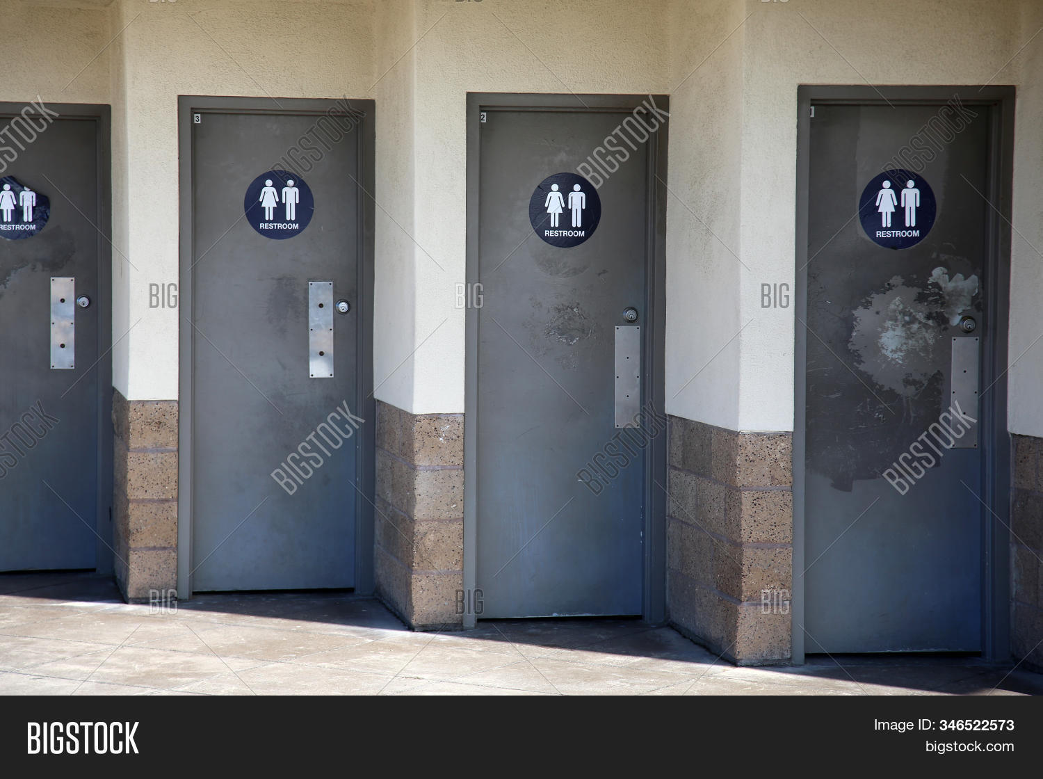 Public Bathrooms. Image & Photo (Free Trial) Bigstock