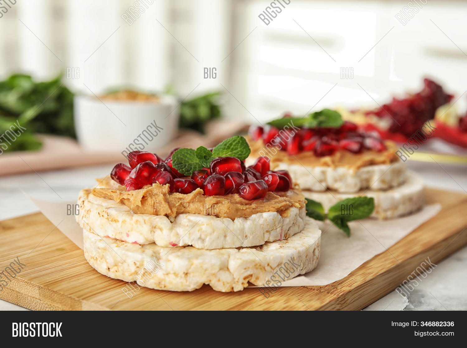 Puffed Rice Cakes Image & Photo (Free Trial) Bigstock