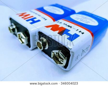 Utter Pardesh / India - Electric Battery , A Picture Of Electric Battery In Noida June 20 2019