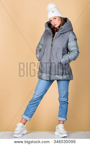 Look Fashionable. Purposeful Layering Is Perfect Way To Achieve Warmth. Street Style. Girl Wear Fash