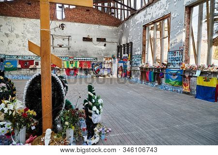 Beslan, Russia - October 25, 2019: Memorial For Memory Of The Dead People Who Were Captured By Terro