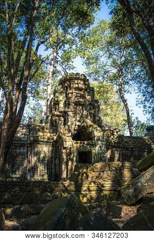 Ta Nei Temple At Siem Reap, Cambodia