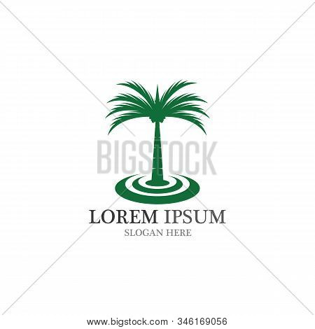 Date Tree Icon Vector Illustration