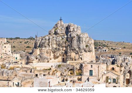 Madonna de Idris Sassi ของ Matera Basilicata อิตาลี