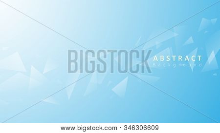 White Blue Abstract Geometric Technology Background,modern Elegance Website Banner Background,futuri