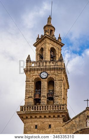 San Lorenzo Church In Cordoba, Andalusia, Spain. It Was Built Between Around 1244 And 1300 In A Tran