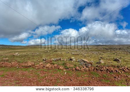 Beautiful Landscape Of The Ethiopian Bale Mountains National Park. Ethiopia Wilderness Pure Nature. 
