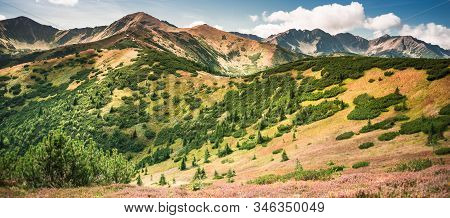 Autumn Scenery In Tatra Mountains - Dlugi Uplaz - Path From Rakon To Wolowiec