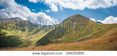 Wolowiec And Lopata In Western Tatra Mountains - Summer Scenery In Hills