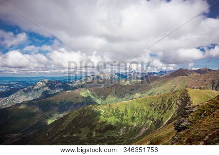 Beautiful Tatra Mountains In Southern Poland - Part Of Karpaty