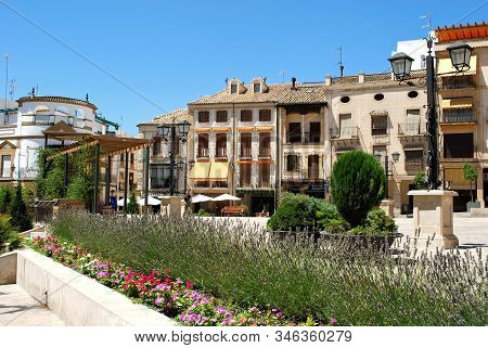 Ubeda, Spain - July 28, 2008 - The Plaza De Andalucia (main Square), Ubeda, Andalucia, Spain - July 