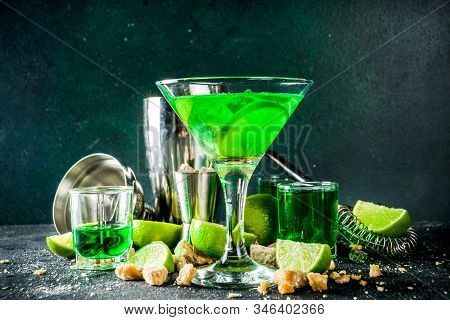 Absinth And Vodka Martini
