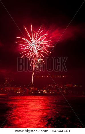 Rhein Flammen içinde
