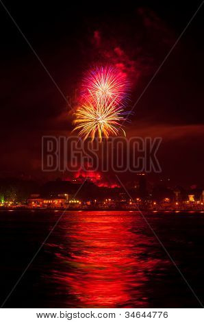 Rhein Flammen içinde