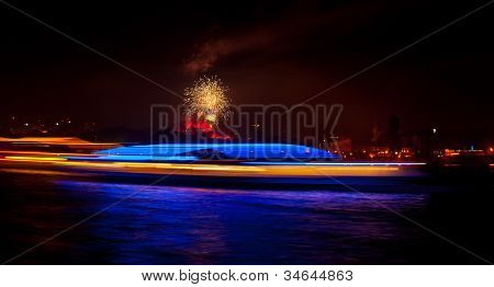 Rhein Flammen içinde