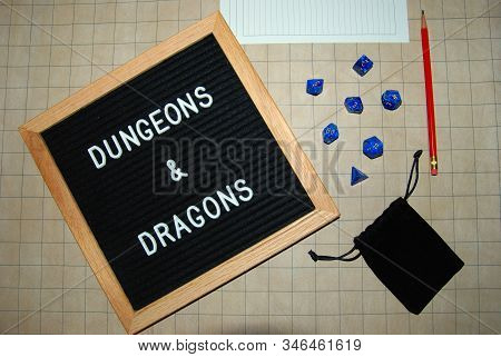 Dungeons & Dragons, Pathfinder Role Playing Game Overhead View